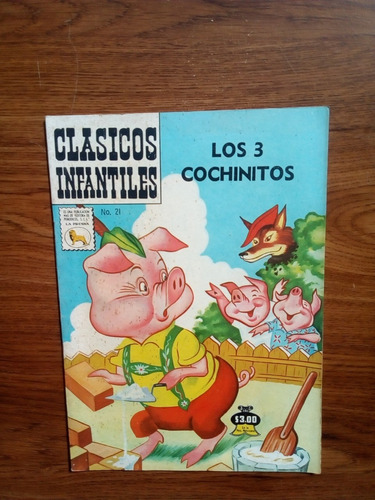 Clásicos Infantiles Los 3 Cochinitos La Prensa 1974