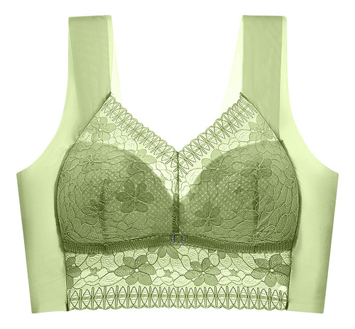 M Ropa Interior De Encaje Sin Tirantes Para Mujer Con Cuello
