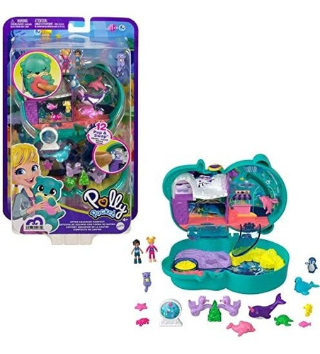 Juego De Acuario Con Micro Polly & Nicolas Dolls