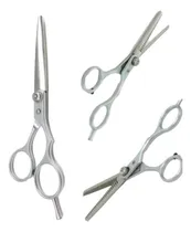 Comprar 3 Tijeras Peluquero Pulir, Corte Y Entresacar Profesionales