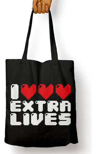 Bolso I Heart Extra Lives (d0392 Boleto.store)