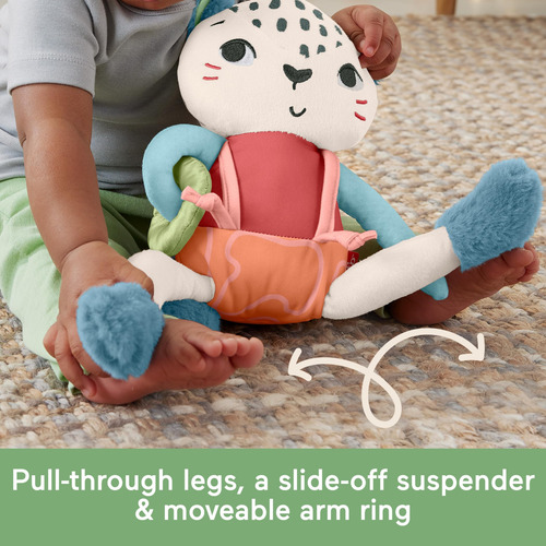 Juguete Sensorial Fisher-price Planet Friends Snow Leopard D