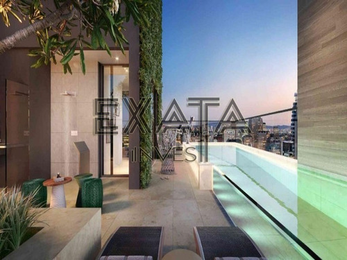 Imagem 5 de 10 de Apartamento Duplex À Venda No Itaim Bibi, Em Construção, Com 206,50m² Úteis, Living Com Varandas, 3 Amplas Suítes E 3 Vagas De Agarem. Lazer Total. - Ap01324 - 70678542