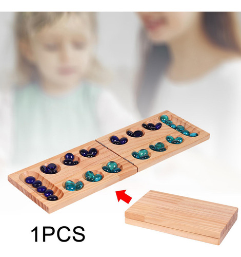 V Juegos Familiares De Madera, Juego De Mesa Mancala, Juego