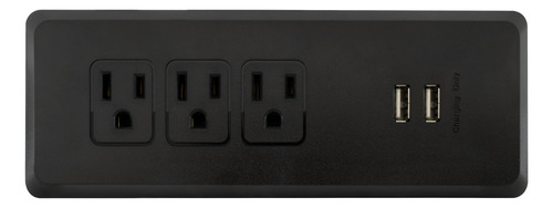 Contacto Multifuncional 3x, Marca Estévez, 2p+t Y 2 Usb