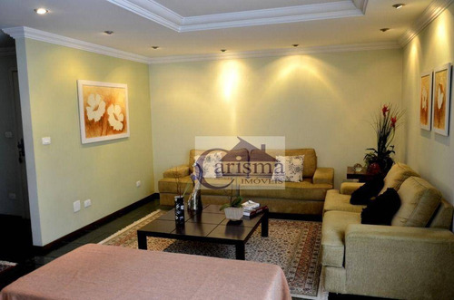 Imagem 2 de 30 de Apartamento Com 4 Dormitórios Sendo 1 Suíte À Venda, 176 M² - Vila Bastos - Santo André/sp - Ap3921