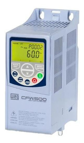 Inversor Frequência Weg Cfw500 0,5cv 220 V2,60a Mono Tri G2