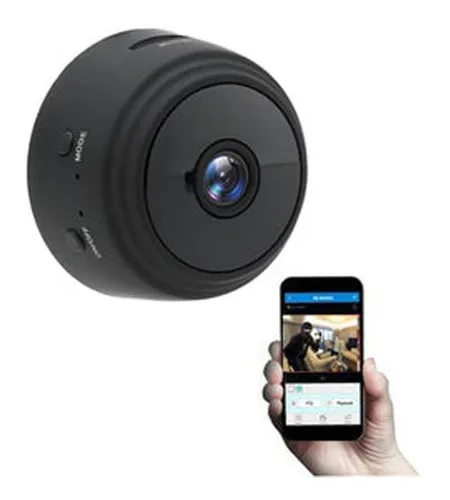 Mini Cámara De Seguridad Wifi Hd Visión Nocturna Recargable