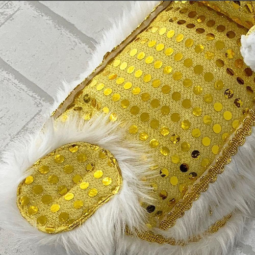 Disfraz De Dragón Dance Lion Para Mascotas, Abrigo Cálido De