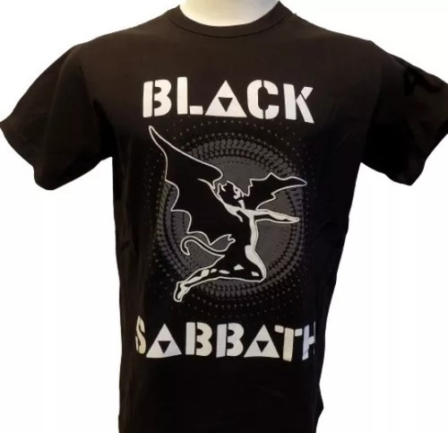 Remera Black Sabbath Angel