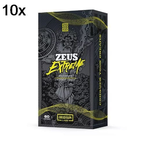 Kit 10x Zeus Extreme - 60 Comprimidos - Iridium