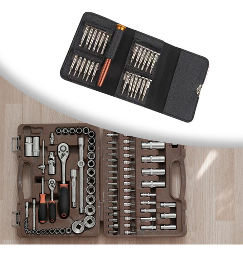 2 Conjunto De Chave De Fenda 25 Em 1, Mini Kit De