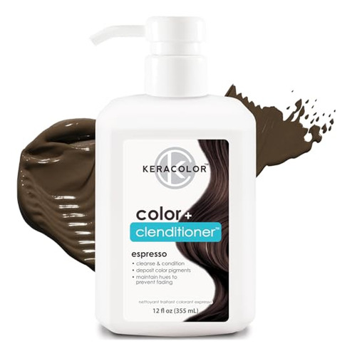 Tintura Para Cabello Keracolor Clenditioner Espresso Tinte P