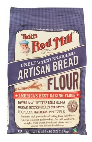 Bobs Red Mill Harina Artisan Bread Para Pan  2,27kg