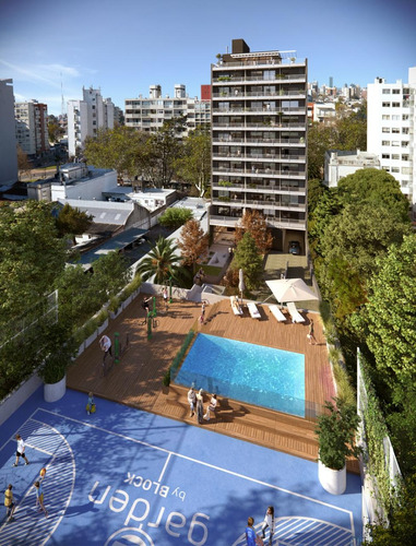 Venta Apartamento Monoambiente La Blanqueada - Edificio Block Garden