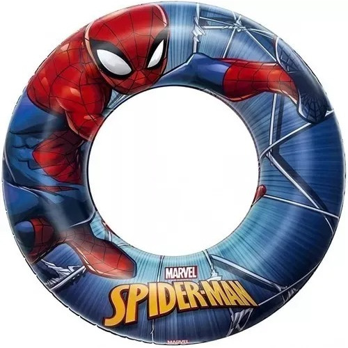 Salvavidas Flotador Spiderman 56cm Bestway - Sharif Express 