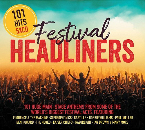  101 Festival Headliners Cd Eu Nuevo Musicovinyl