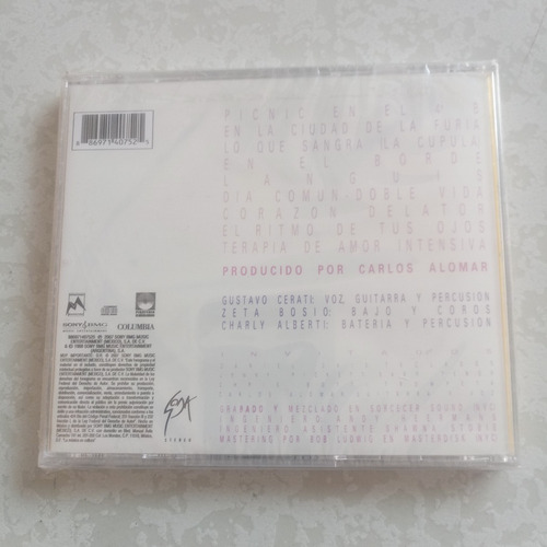 Cd Soda Stereo Doble Vida Nacional (Usado)