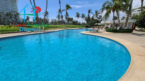 Cad Kabah 803. Departamento En Renta Vacacional Con Terraza En Acapulco Diamante