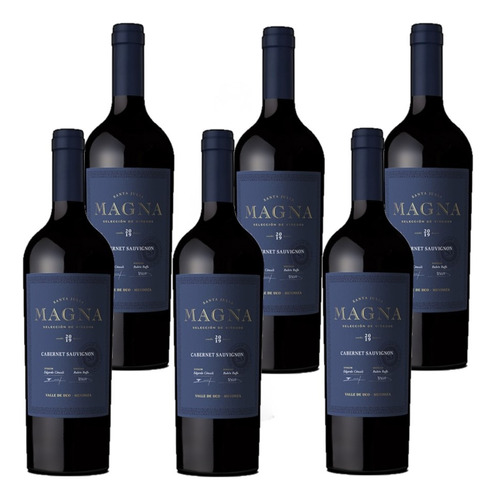 Vino Santa Julia Magna Cabernet Sauvignon Caja X 6 Unidades