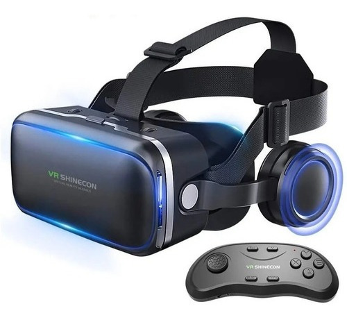 Realidad Virtual Vr Headset Gafas 3d Auriculares Cascos R