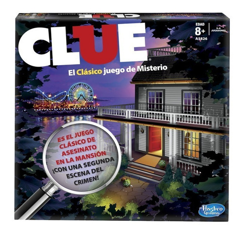 Imagen 5 de 5 de Juego de mesa Clue Hasbro A5826