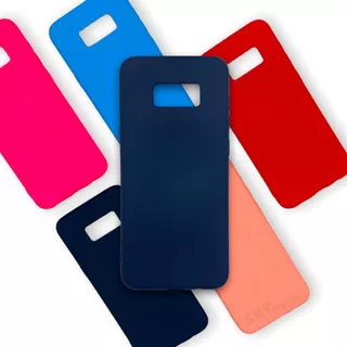 Funda De Silicona Con Felpa + Hidrogel Para Samsung S8 Plus