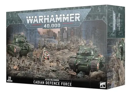 Battleforce Astra Militarum Cadian Defence Warhammer 40k