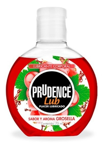 Imagen 1 de 2 de Lubricante Corporal Prudence Lub 75ml Sabores A Base De Agua