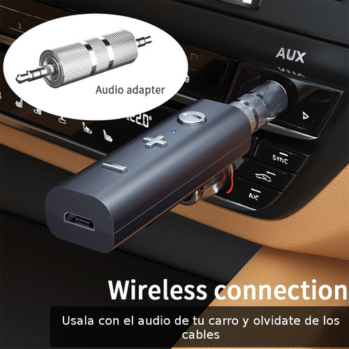 Imagen 7 de 9 de Receptor Bluetooth 5.0 P' Audífonos Pc Smartphone Parlante