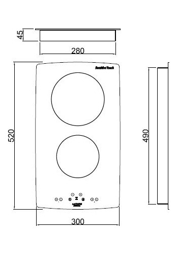 Combo90 Gas-eléctrico H1900xf - Avst330k