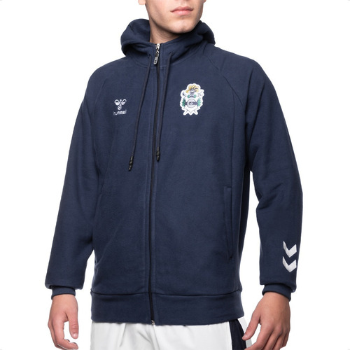 Imagen 3 de 4 de Campera Hummel Gimnasia Esgrima De La Plata 2022 Hombre