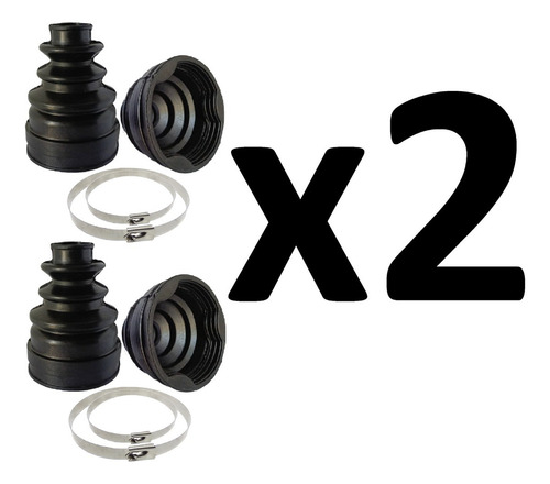 Guardapolvo Triceta Lado Caja Fiesta Titanium (x2)