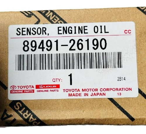 Sensor Nivel Oleo Motor Hilux 19/23 Original 8949126190