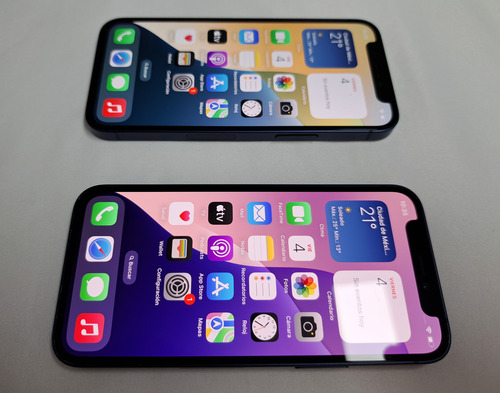 Apple Iphone 12 Mini 128 Gb Mensaje De Mantenimiento Batería Azul (Usado)