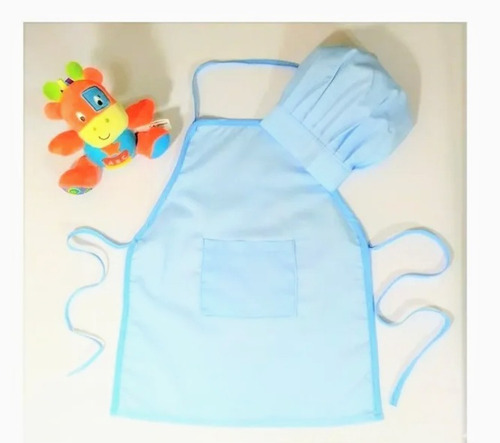 Oferta 2 Mini Chef (mandil Y Gorro) Tallas 4-6-8-10-12-14-16