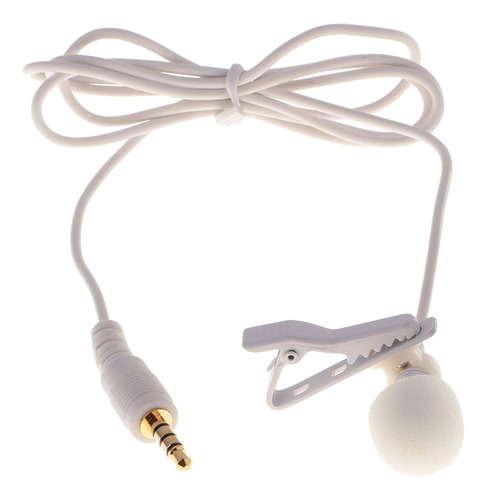 Imagem 7 de 9 de Microfone De Microfone De 3,5 Mm Com Clipe De Colarinho Para
