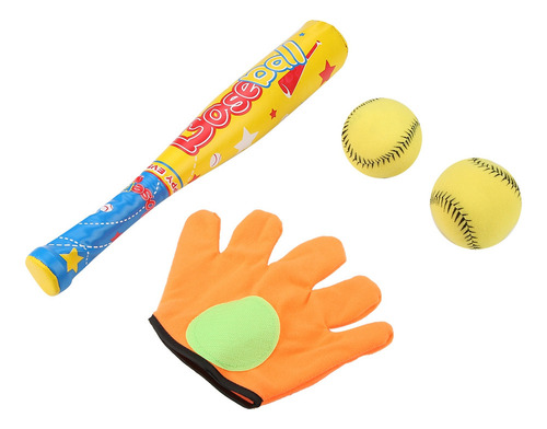 Juego De Juguetes De Béisbol Deportivo De 4 Piezas Para Niño