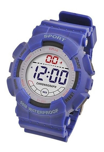 10 Reloj Digital Deportivo Xinjia 860 Resistente Al Agua