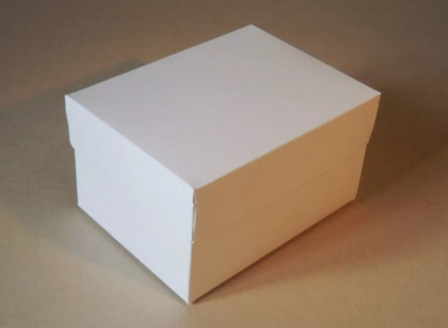 50 Cajas Blancas Con Tapa T1012 (13.5x10x7,5)