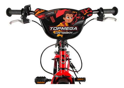 Bicicleta Bmx Niños Varon Top Mega Cross Rodado 20 Cuotas