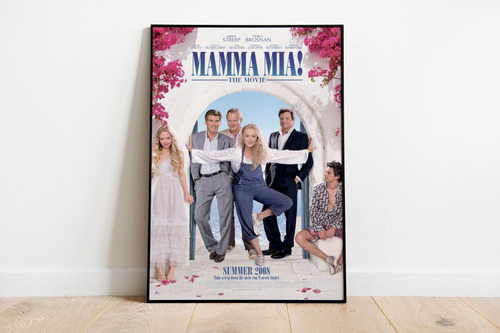 Poster Afiche Mamma Mia 60x90 - Solo Lámina