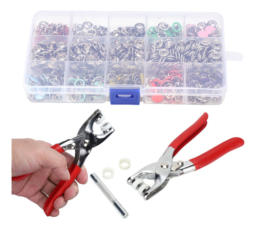 Botões: Fasteners Craft, 804 Unidades, Kit De Encaixe, Botão