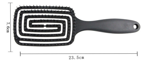 4 Peine Antienredos Afros Cepillo De Pelo Rizado Desenredant