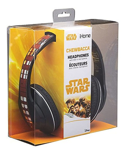 Ekids Star Wars Han Solo Movie Chewbacca Auriculares Para Co