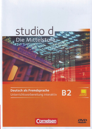 Studio D B2 1/2 +cd Profesor - Fleckenstein,jan