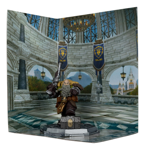 Figura Mcfarlane Cazador Enano Warcraft 1:12 Detallada