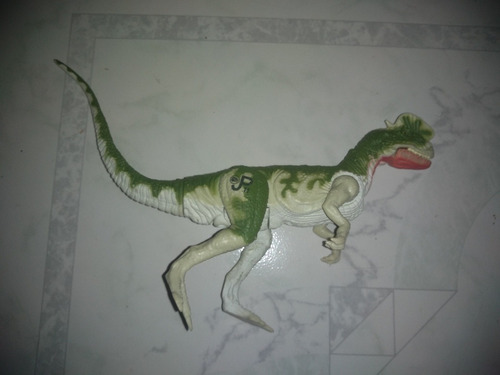 Figura Jurassic Park Kenner Dilophosaurus Dinosaurio Vintage