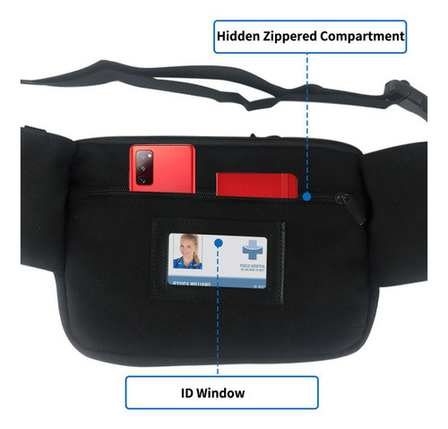 Fanny Pack Para Enfermeras Color 23.5x3.5x18cm