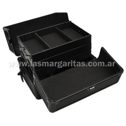 Maletin Profesional Aluminio Negro 1432